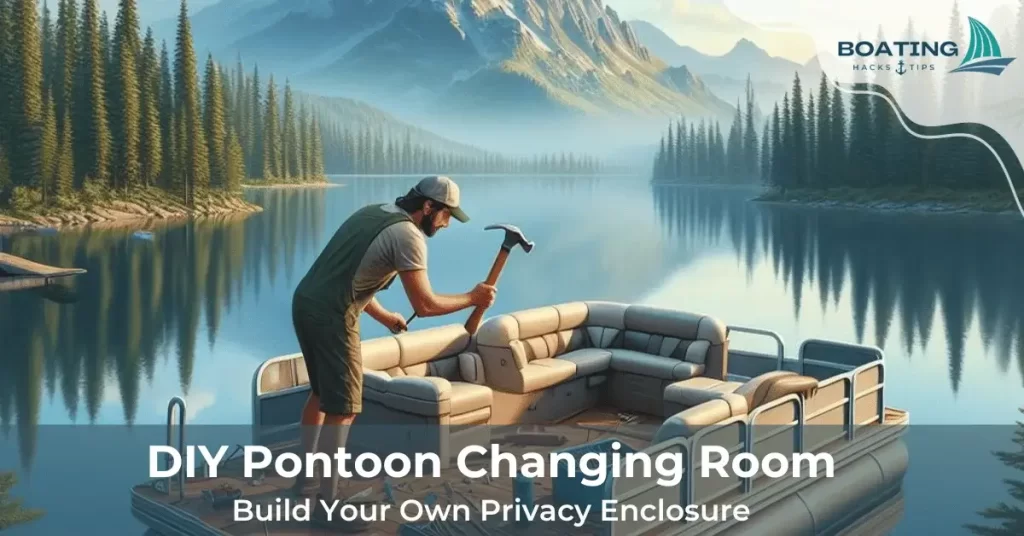 DIY Pontoon Changing Room Build Your Own Privacy Enclosure